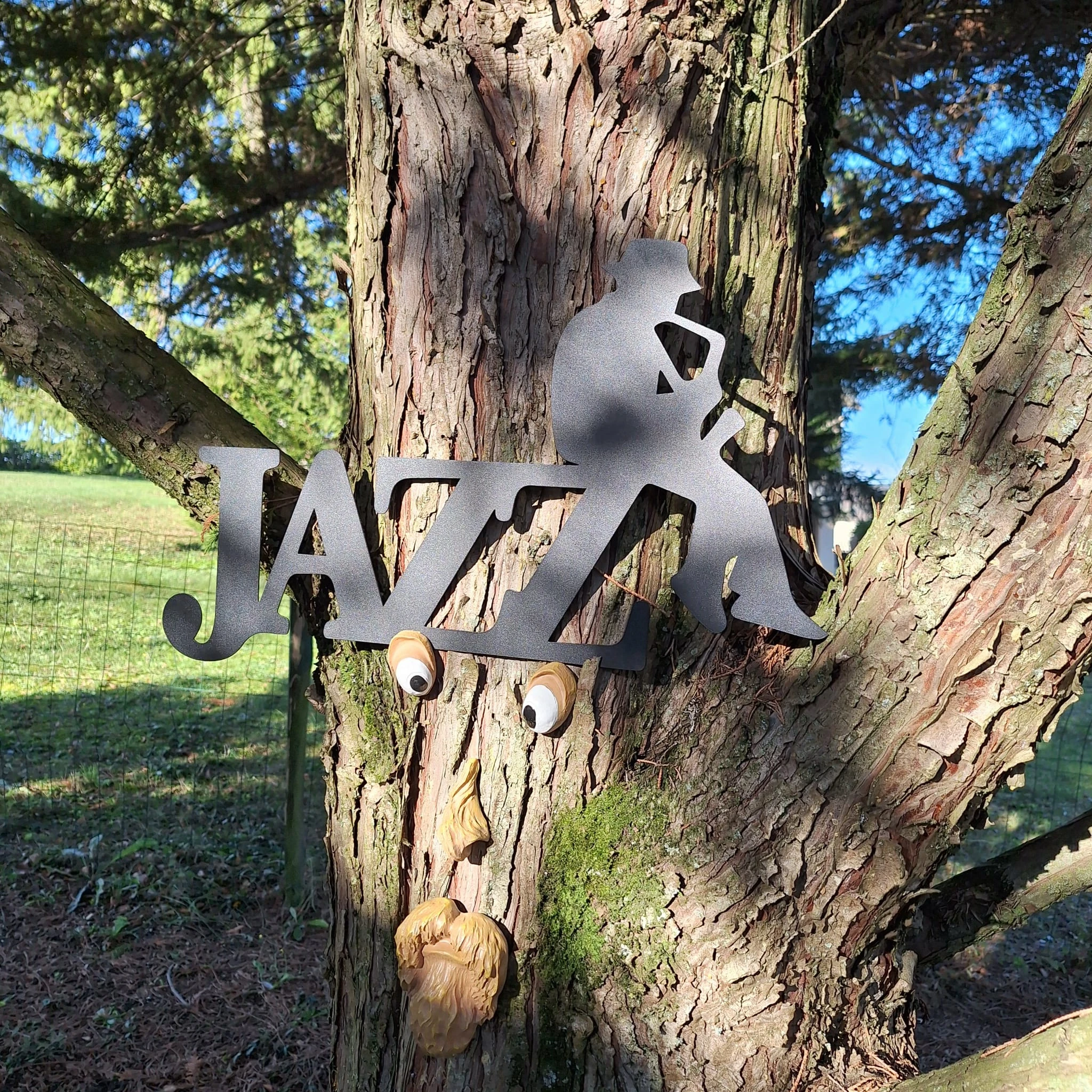 Jazz muurdecoratie 50 CM! Van metaal – photo 16
